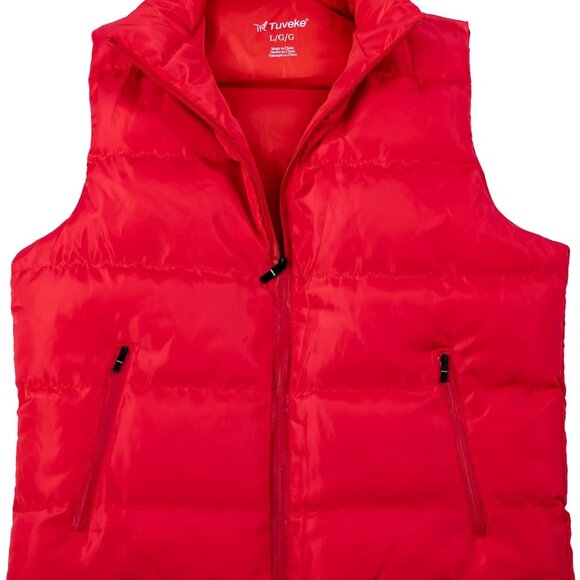 Men's Versatile Puffer Vest - Water-Resistant and Comfortable for All Sizes - Picture 3 of 5